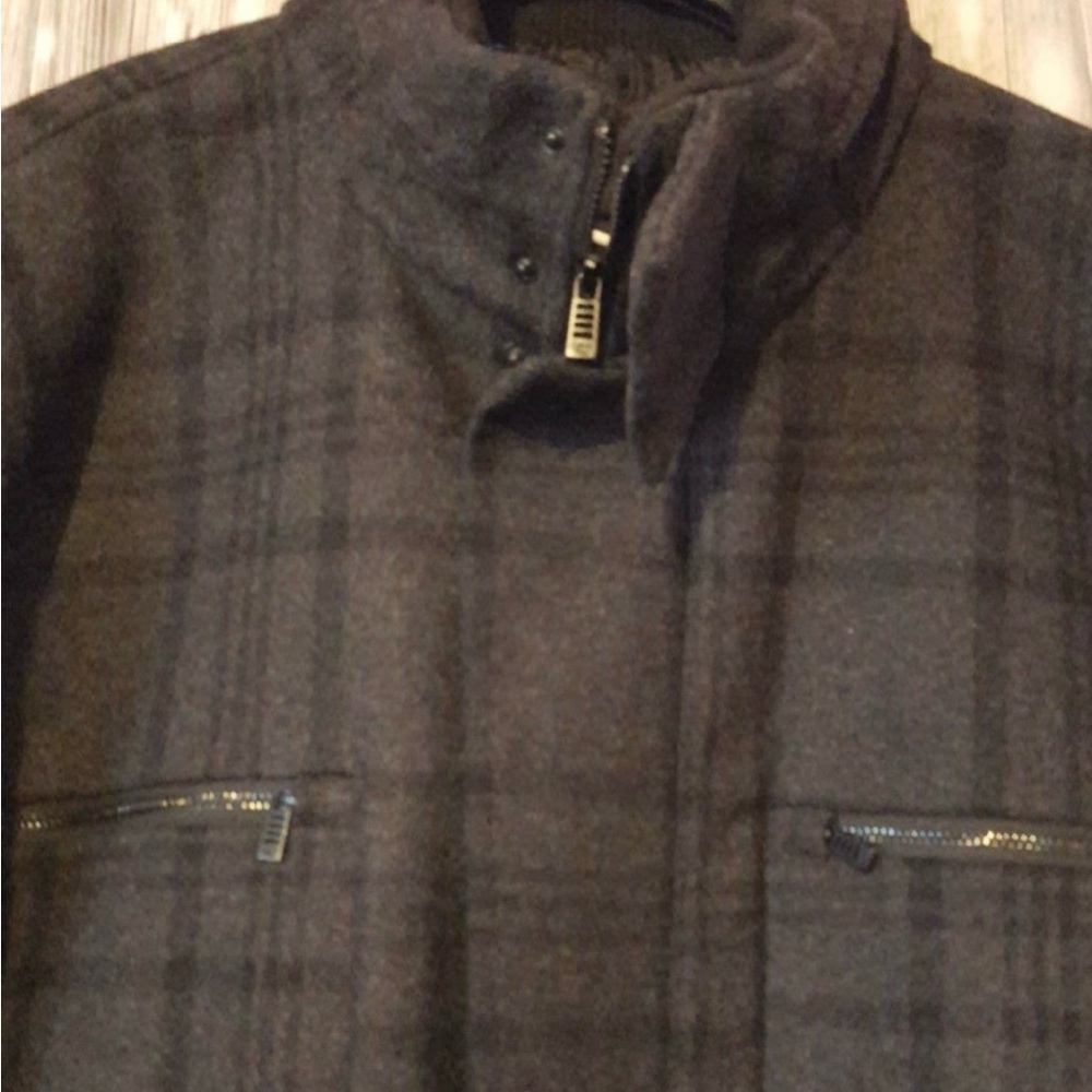 Calvin Klein Men’s Slim Fit Wool Blend Short Jacket size XL - Picture 3 of 7